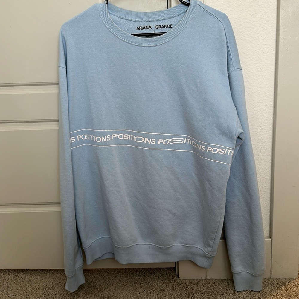 ariana grande positions sweatshirt